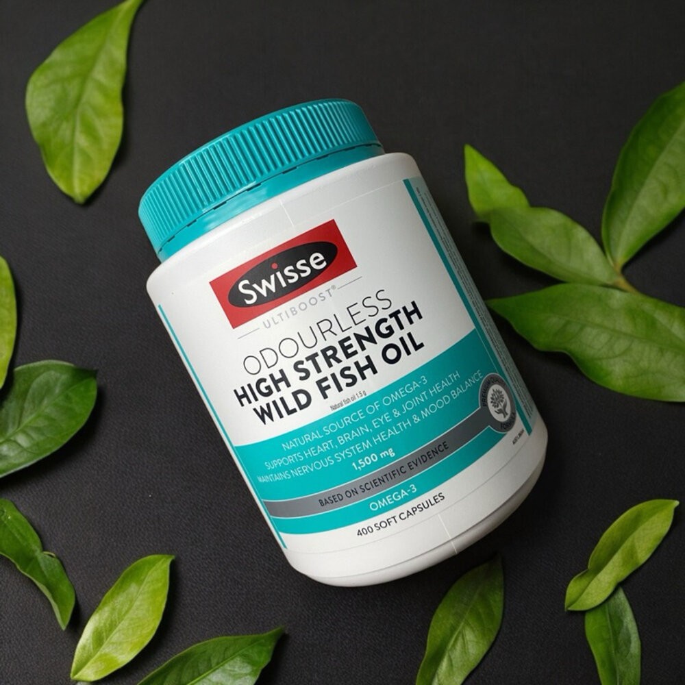 澳洲Swisse斯維詩正品現貨 高濃度無腥味魚油/400粒/1000mg/1500mg  A02-14-規格圖6