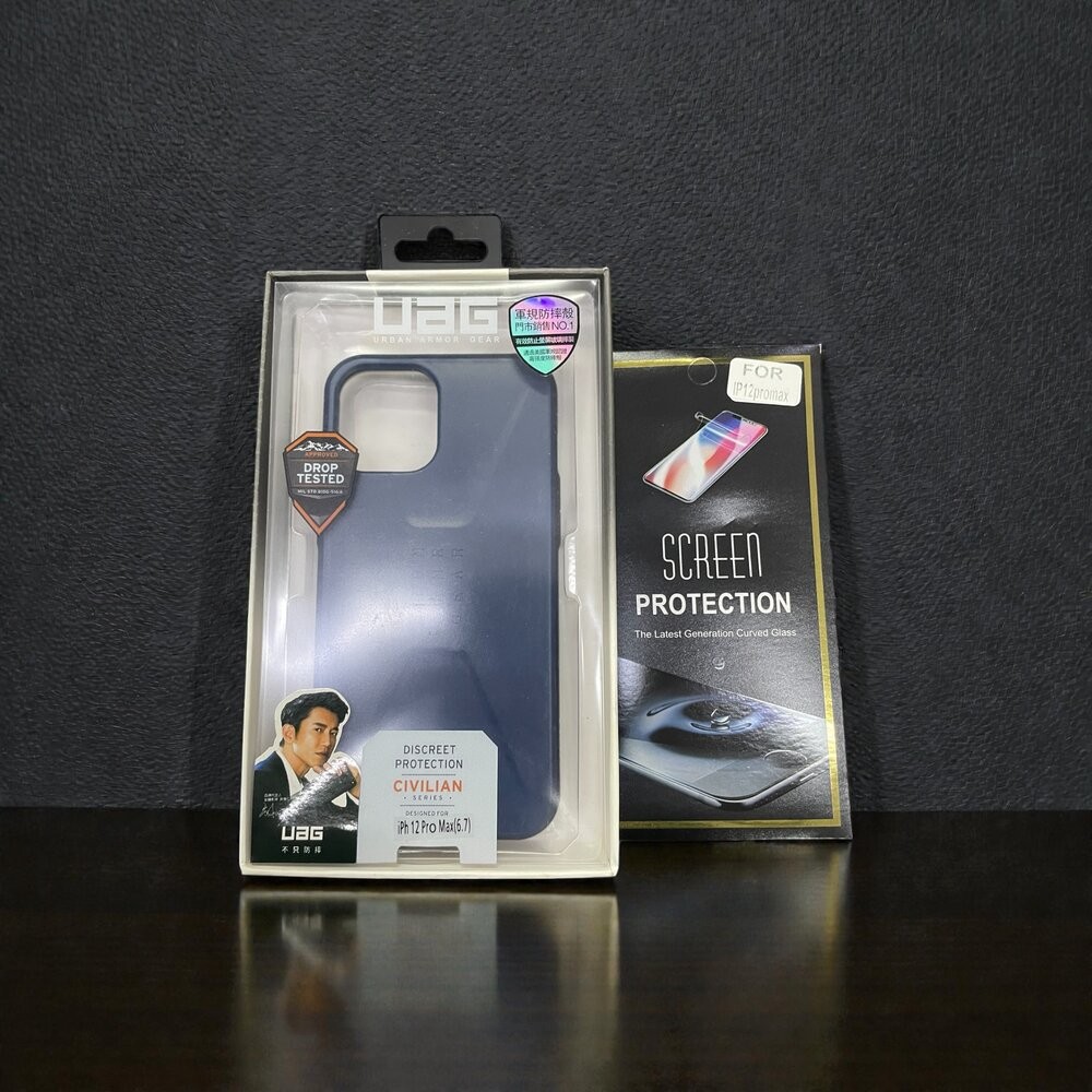 UAG軍規防摔手機殼 藍色