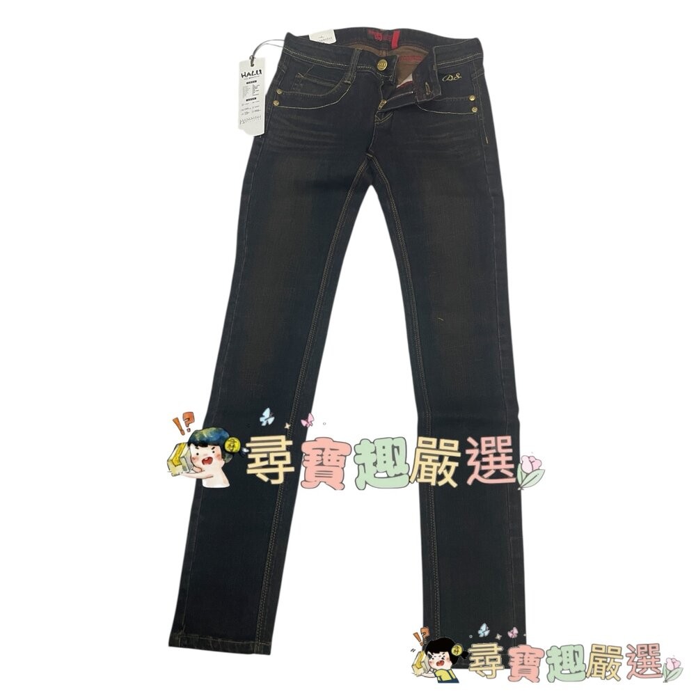 DESIGN HALU 彈性小直筒 27腰 女版#2210/ 彈性小直筒 27腰 女版#17201現貨-細節圖3