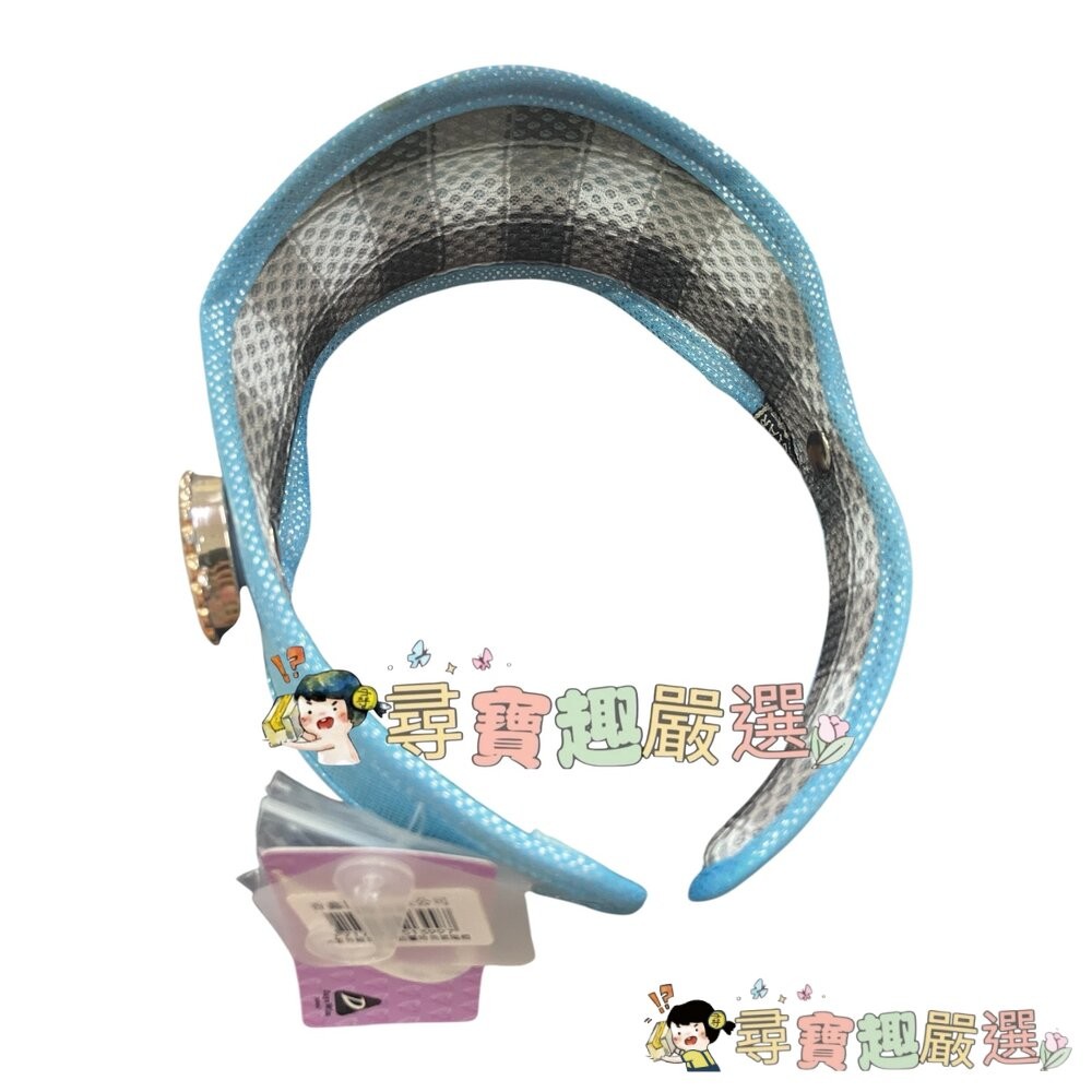 HAOYUN 抗紫外線加大型防曬時尚遮陽帽 藍色/紫色/金色  高質感現貨-細節圖3