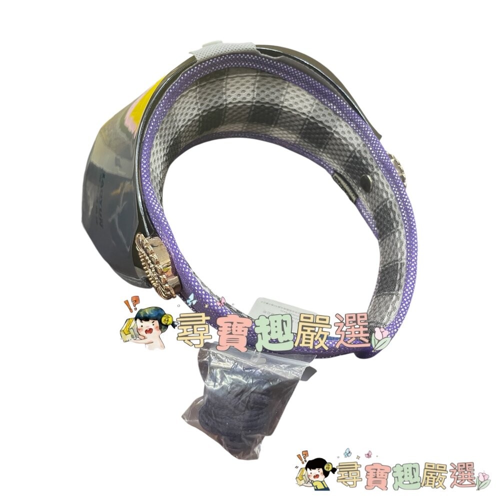 HAOYUN 抗紫外線加大型防曬時尚遮陽帽 藍色/紫色/金色  高質感現貨-細節圖6