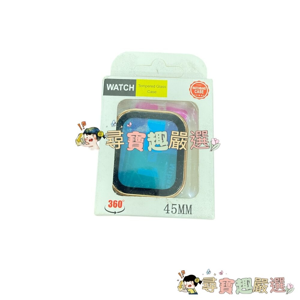 I watch 一體成形膜+殼41mm 黑色/45mm黑金殼現貨-細節圖3