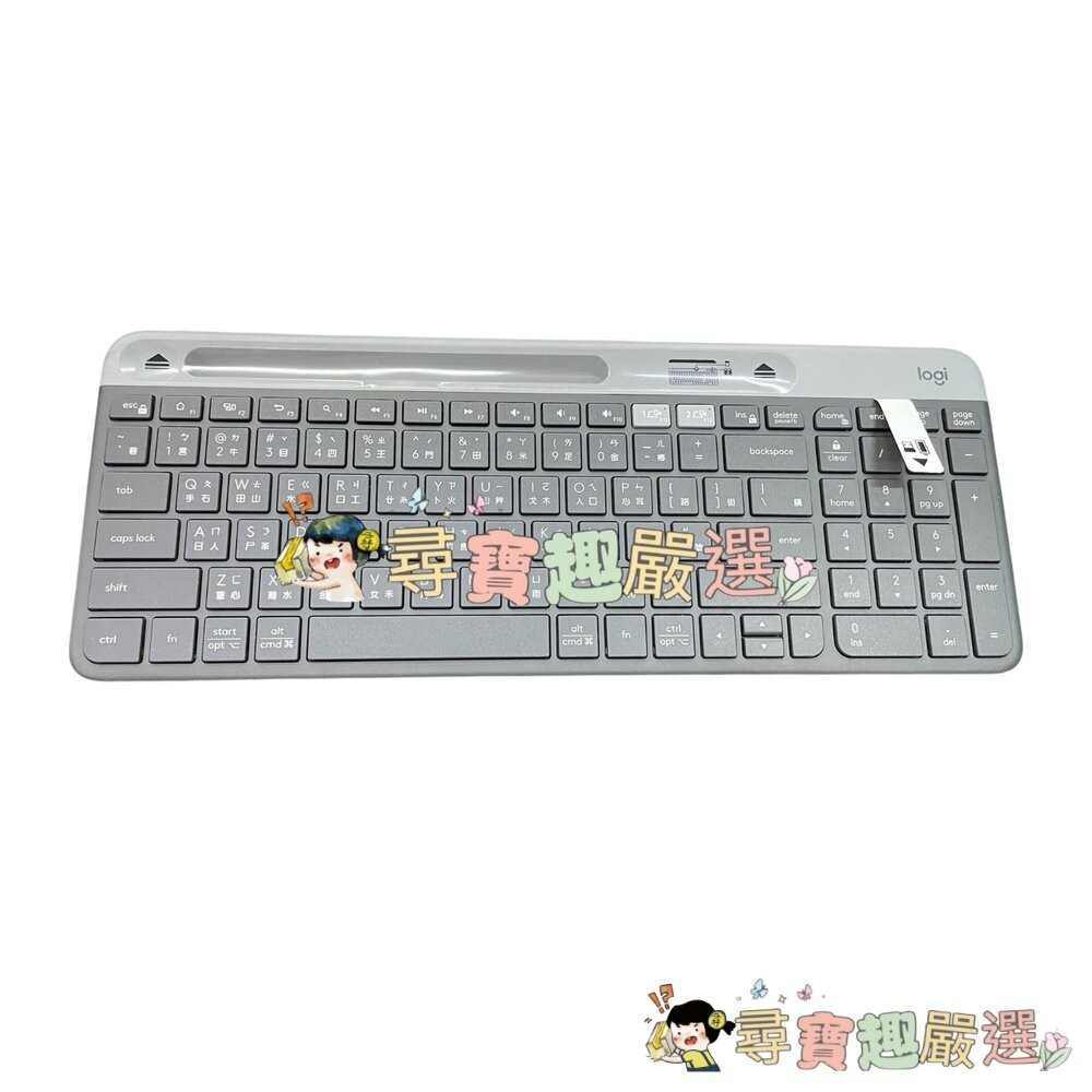 Logitech羅技 K580超薄跨平台無線藍芽鍵盤石磨黑/無線藍芽鍵盤 白色/K380無線藍芽鍵盤白色(展示機)/K3-細節圖7