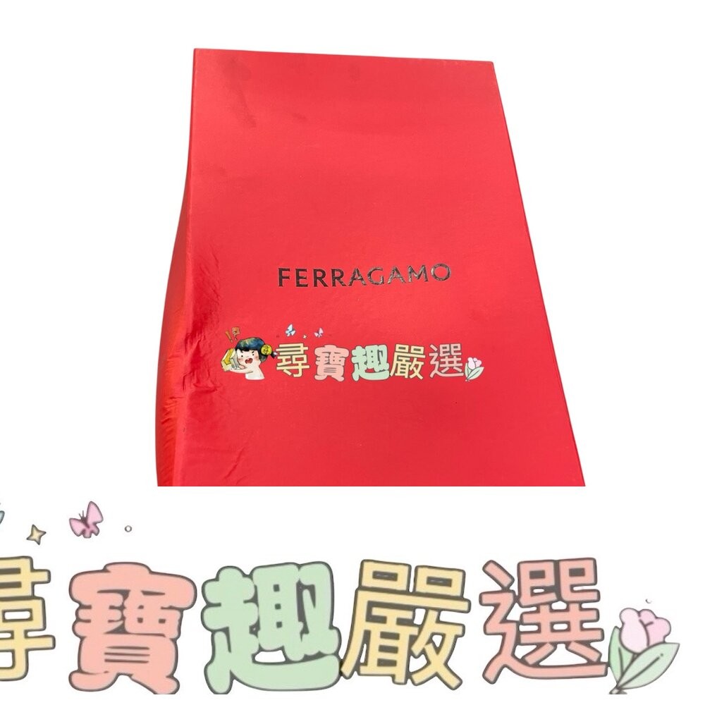 FERRAGAMO 男生高檔皮鞋 咖啡色 義大利全新 平行輸入正品-細節圖3