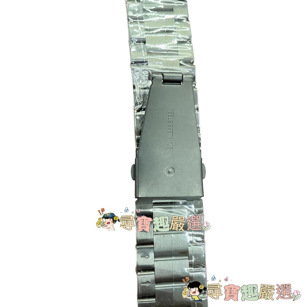 金屬錶帶 42MM 天空藍帶鑽 智能手錶錶帶/38/40/41MM 銀白編織錶帶/ 22MM 黑銀編織錶帶/22MM 黑-細節圖2