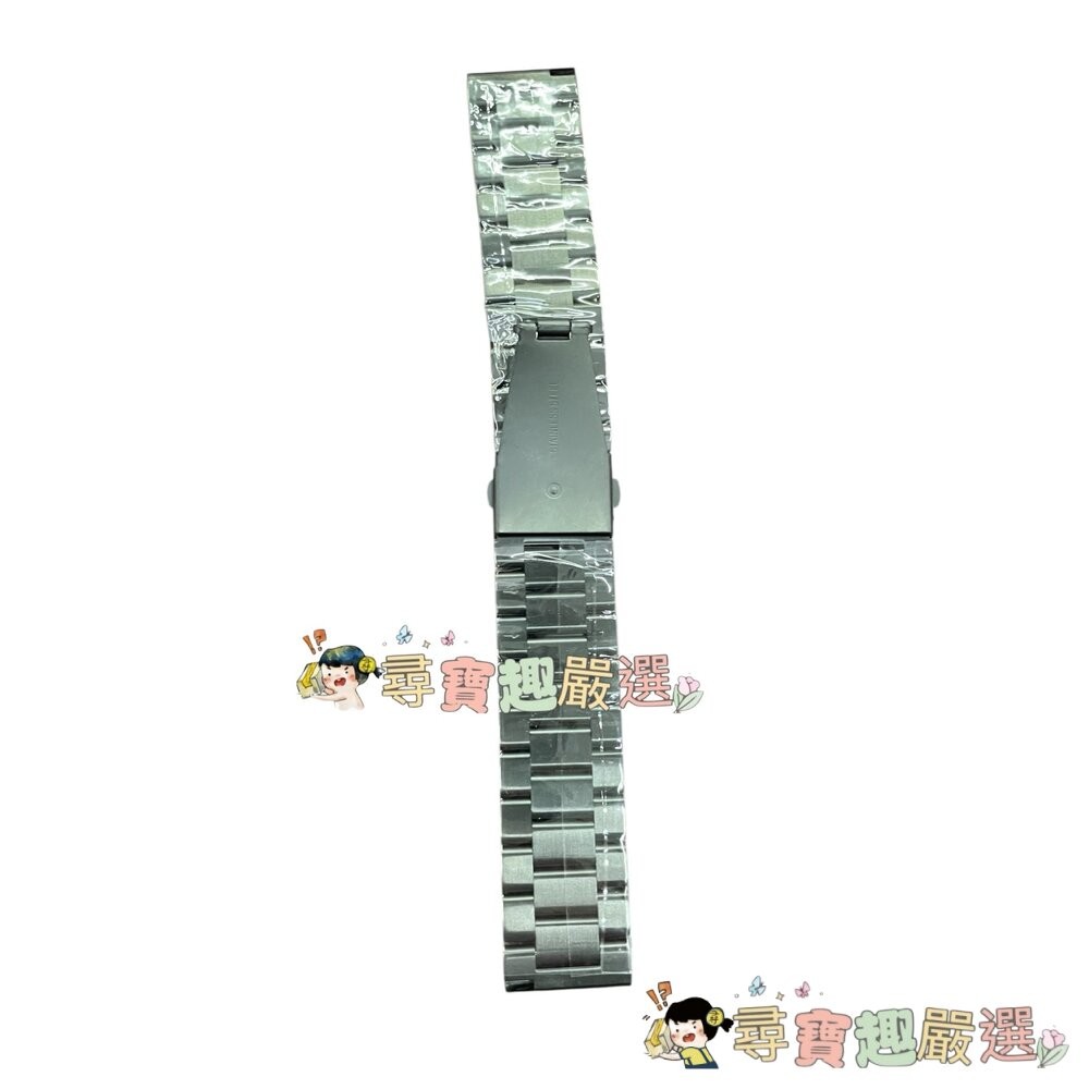 金屬錶帶 42MM 天空藍帶鑽 智能手錶錶帶/38/40/41MM 銀白編織錶帶/ 22MM 黑銀編織錶帶/22MM 黑-細節圖3