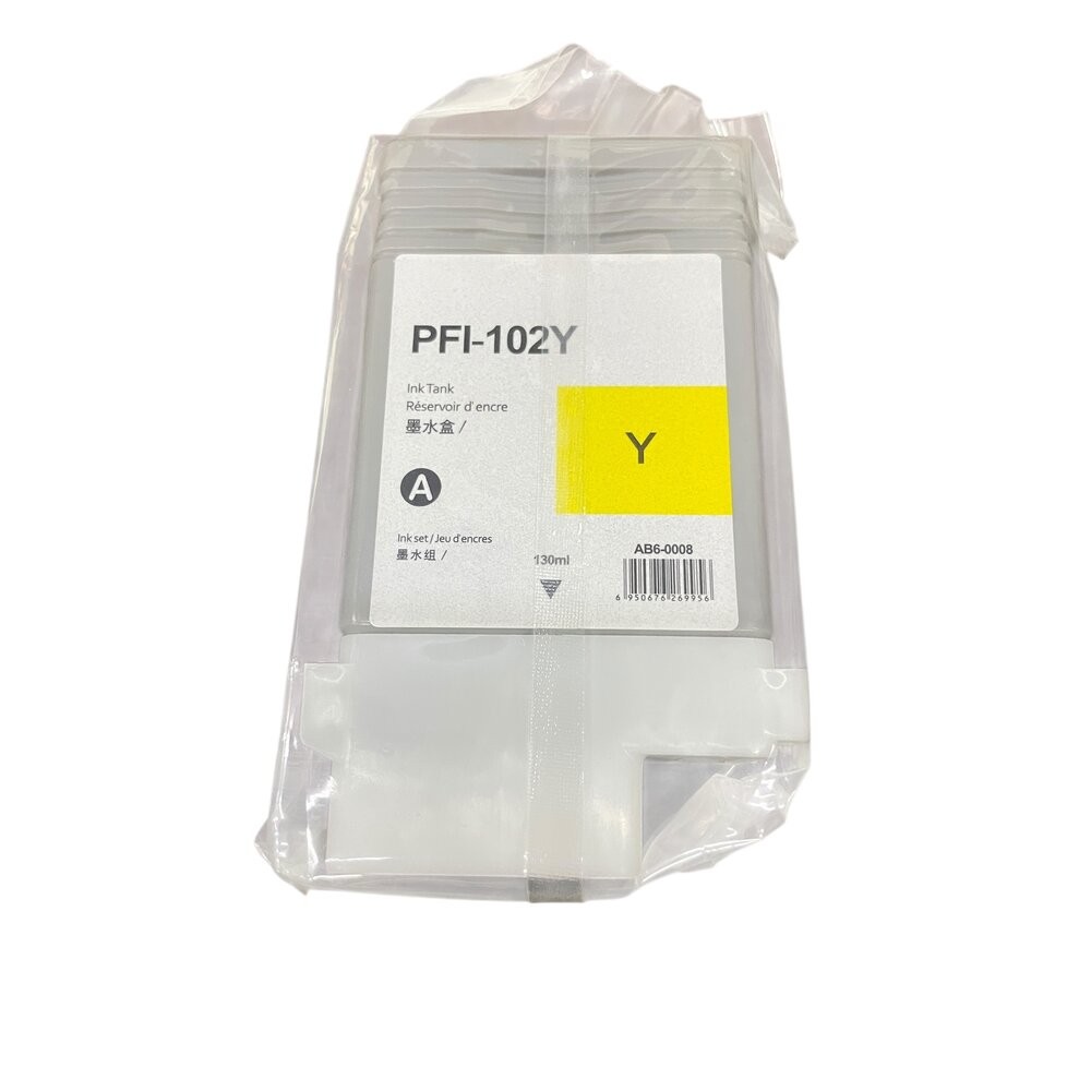 佳能墨水盒 PFI-102C 藍色130ml/PFI-102Y 黃色130ml/PFI-102M 紅色130ml/PFI-規格圖7