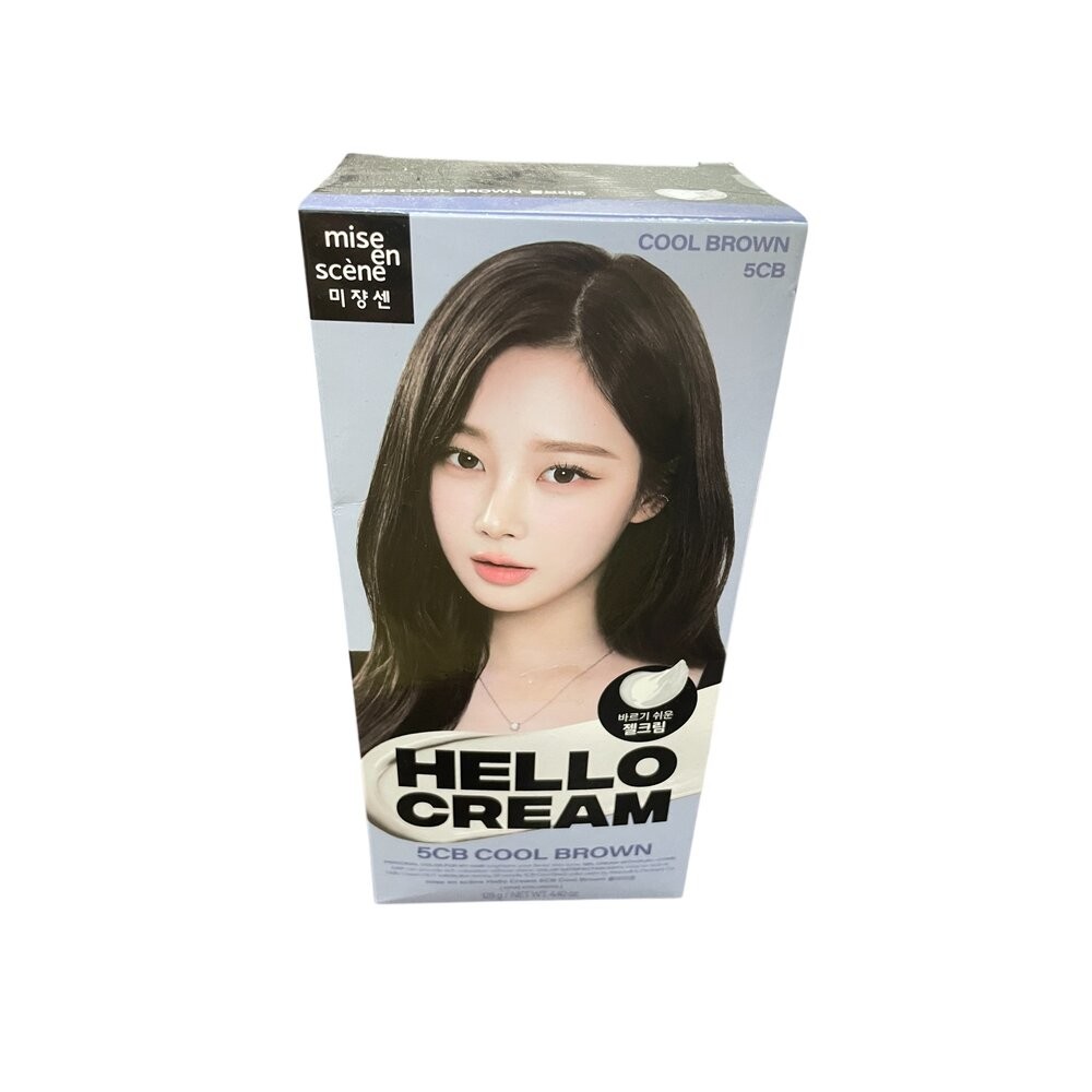 CREAM染髮霜5CB亞麻冷棕
