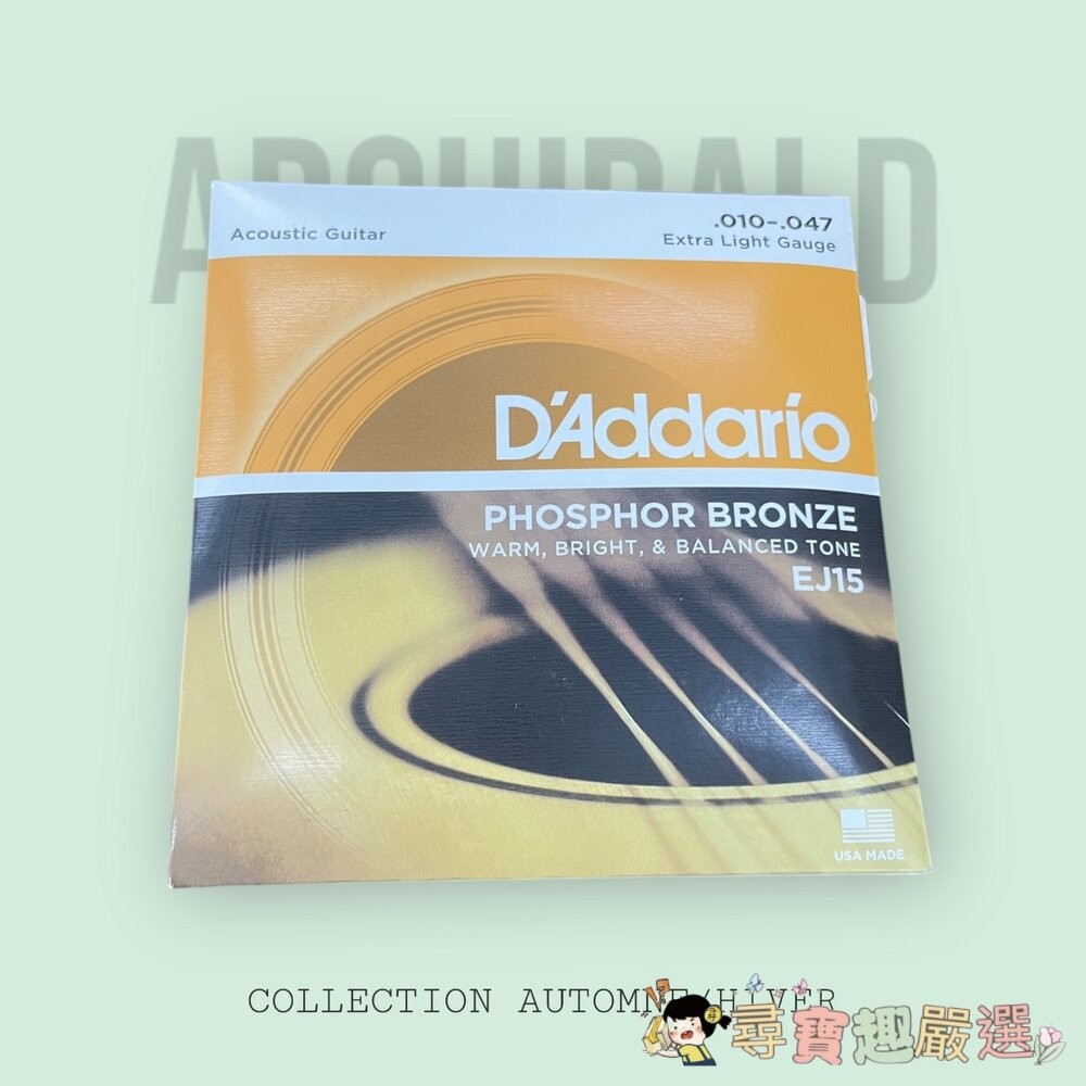 美國品牌 D'Addario XT系列磷青銅塗層民謠吉他弦10-47/12-53/XS系列磷青銅塗層民謠吉他弦10-47-細節圖6