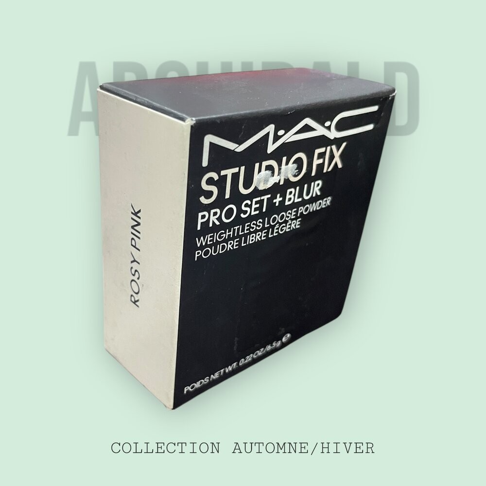 MAC Studio Fix 專業定妝＋模糊輕盈散粉 蜜粉（透明無色）/Rosy Pink（玫瑰粉調）/Lavender-規格圖5