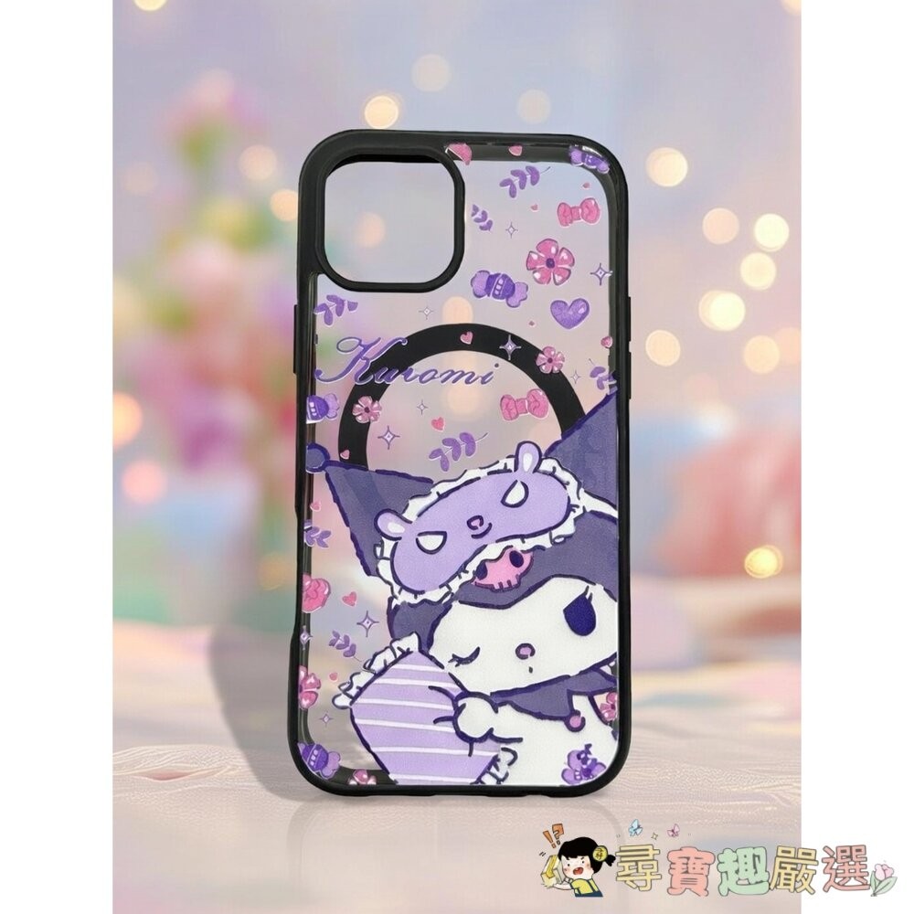 Kuromi庫洛米 iPhone 手機殼 iPhone 12 Kuromi 多角度可愛/生氣表情/Kuromi庫洛米 i-細節圖2
