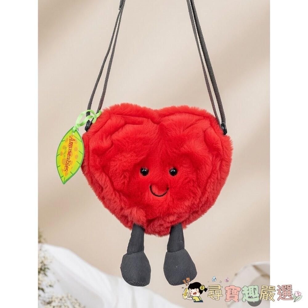 Jellycat 炸毛企鵝 / 跳岩企鵝 絨毛玩偶/Jellycat Amuseables 系列 紅色大腦/吐司/灰色雲-細節圖3