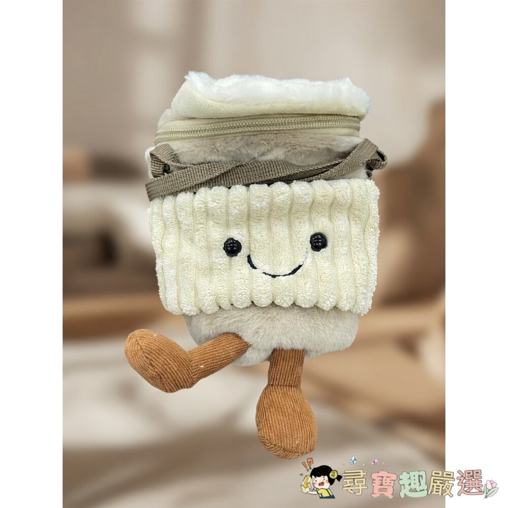 Jellycat 炸毛企鵝 / 跳岩企鵝 絨毛玩偶/Jellycat Amuseables 系列 紅色大腦/吐司/灰色雲-細節圖2