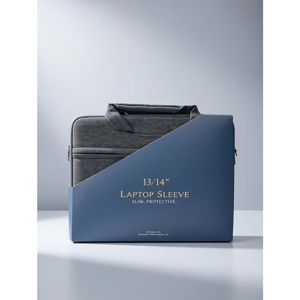 Riivan  13/14 吋隱藏式提把防震電腦包 (Laptop Sleeve)現貨-規格圖4
