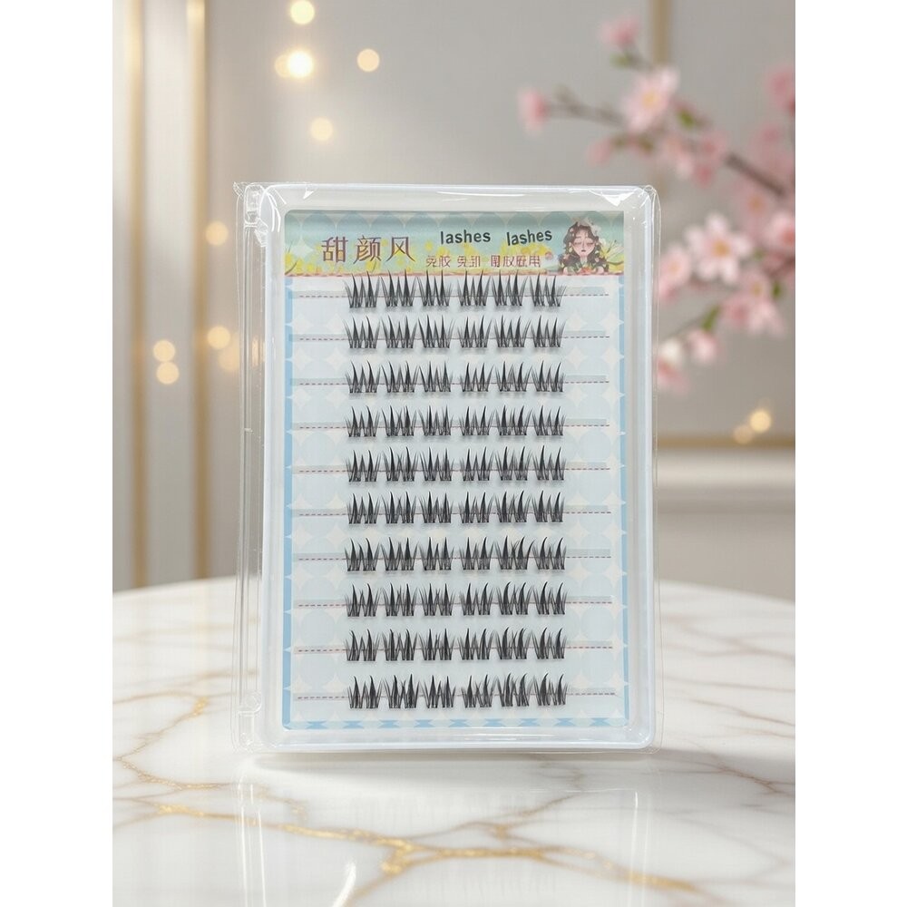 「甜顏風 (Fashion Eyelashes)」系列的分段式假睫毛現貨-規格圖4