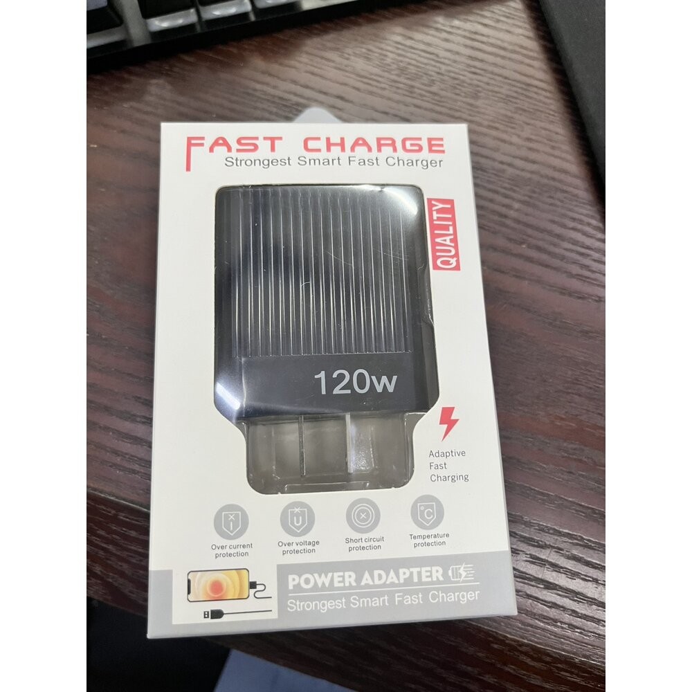 *尋寶趣嚴選*現貨 24h出貨 120W 氮化鎵快速充電頭 黑/白 [平行輸入]現貨-規格圖7