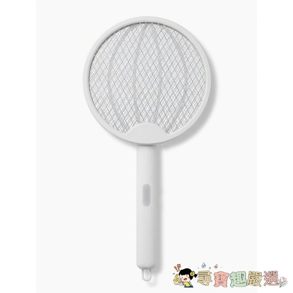 ELECTRIC MOSQUITO SWATTER 180度旋轉式折疊電蚊拍 黑色/白色現貨-細節圖2