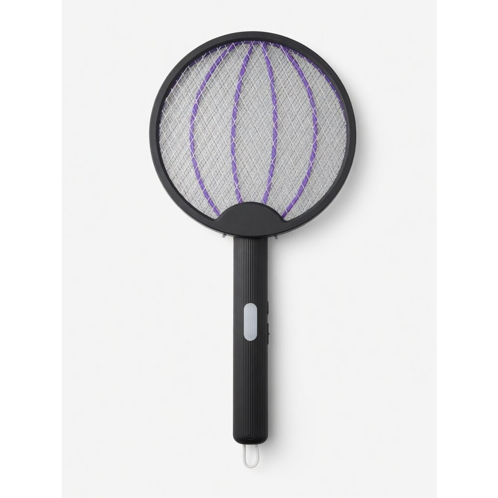 ELECTRIC MOSQUITO SWATTER 180度旋轉式折疊電蚊拍 黑色/白色現貨-規格圖4