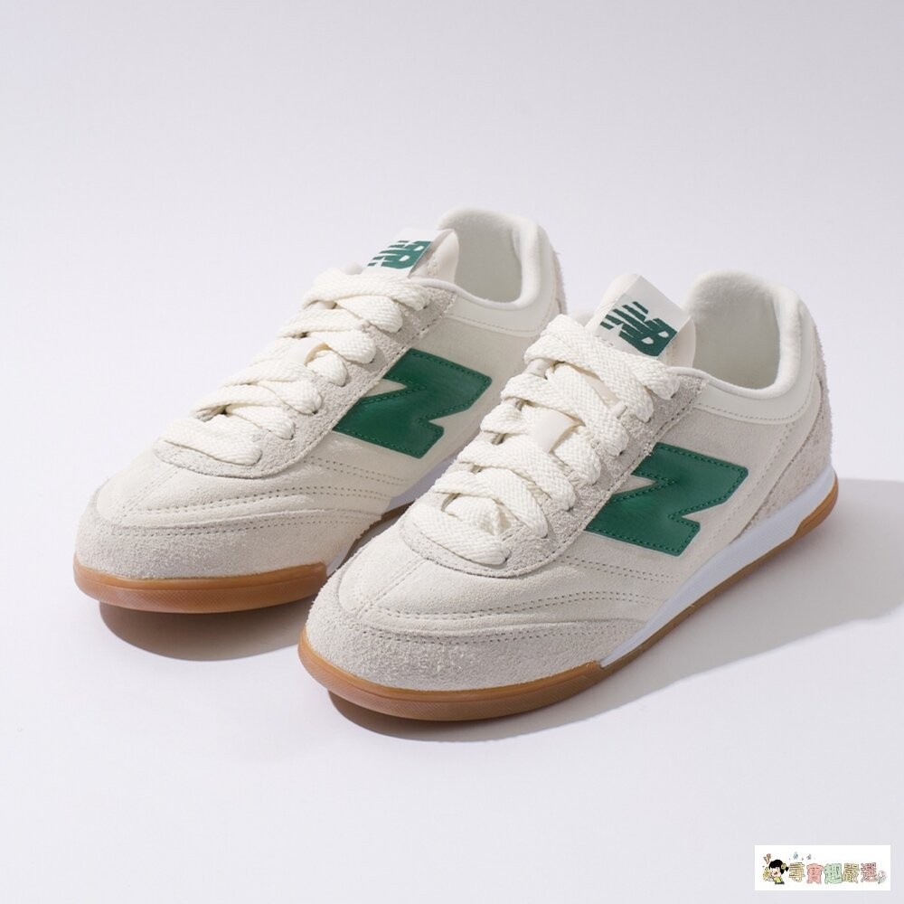 現貨 正品  New Balance NB RC42 休閒鞋,URC42HG US5.5, 白綠 12-2現貨-細節圖2