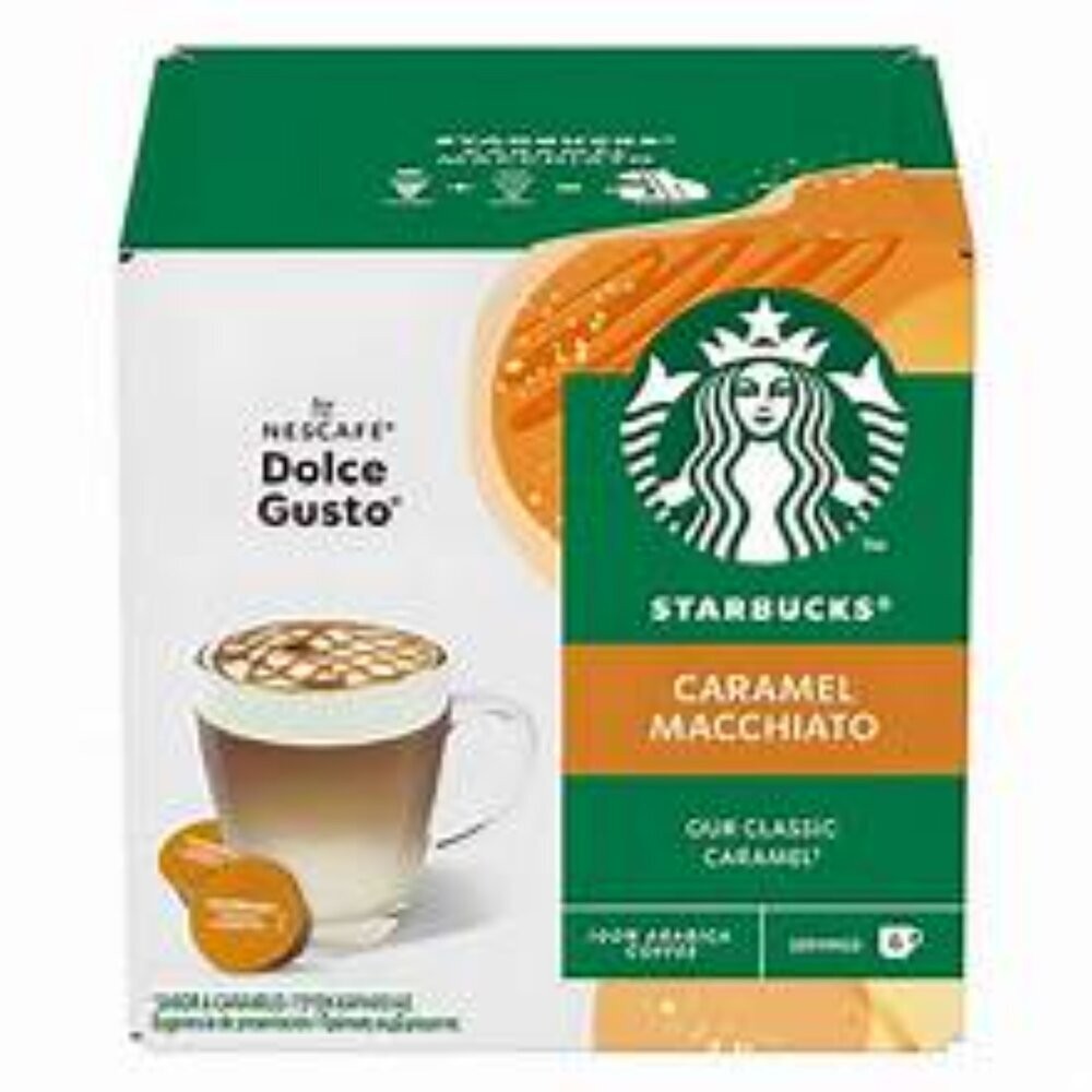 *尋寶趣嚴選*STARBUCKS 星巴克 沖泡 咖啡 快速 美味 太妃核果風味拿鐵 6個裝/焦糖瑪奇多 6個裝 (盒損)-規格圖3