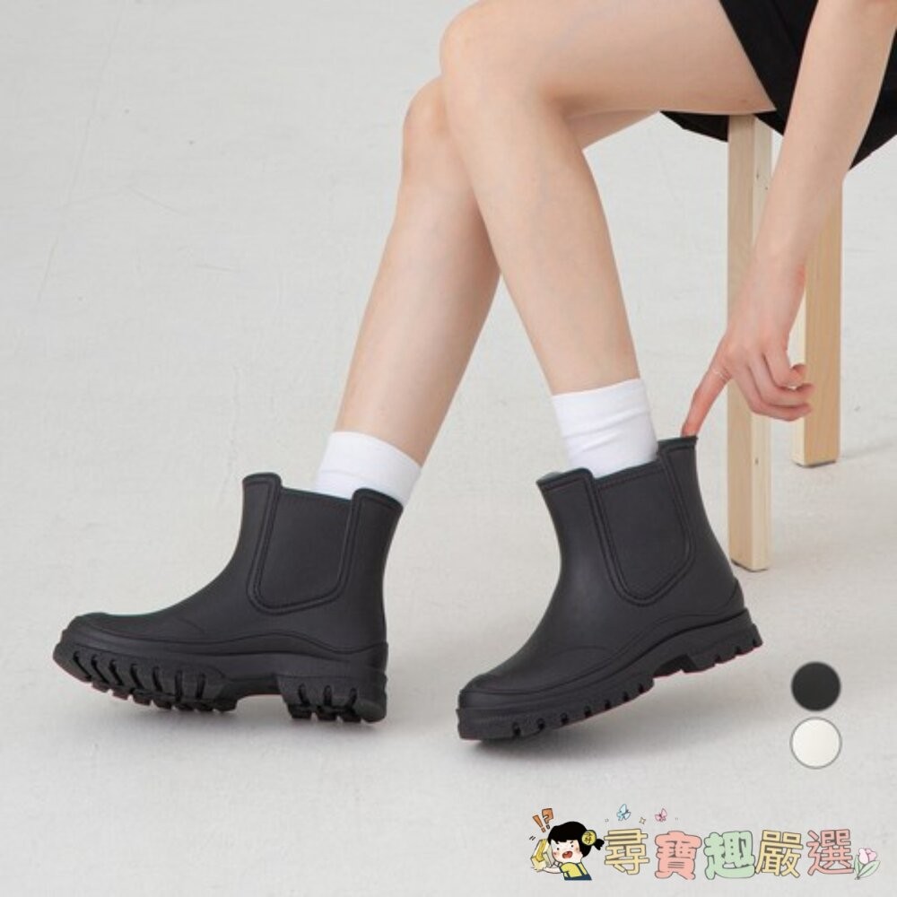 afinar 女士雀爾西雨靴, 黑色, 240現貨-細節圖3