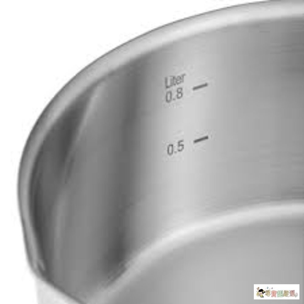 comet Kitchen 電磁爐適用 不鏽鋼嬰兒輔食單柄鍋, 14cm現貨-細節圖3