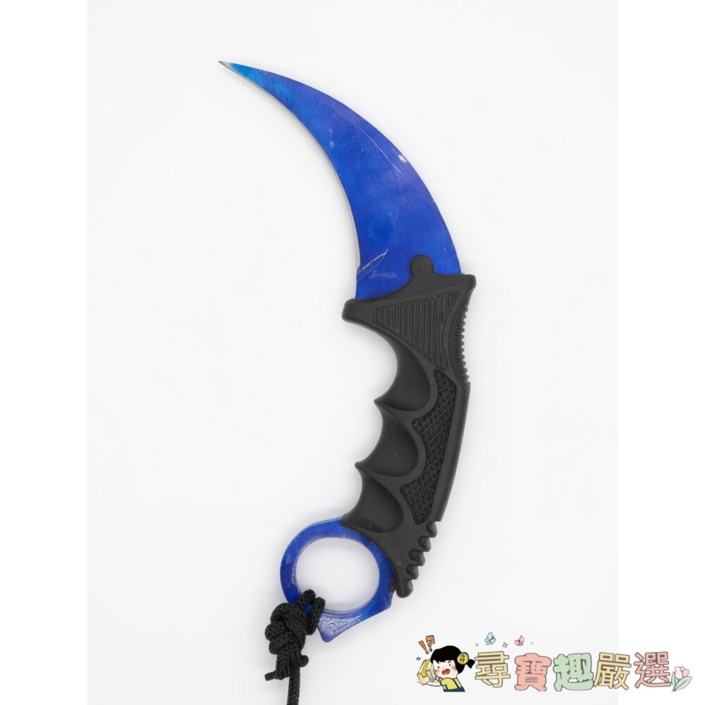 *尋寶趣嚴選*露營 必備 當日出貨 爪刀 (Karambit) 隕石/霓虹/星空現貨-細節圖3