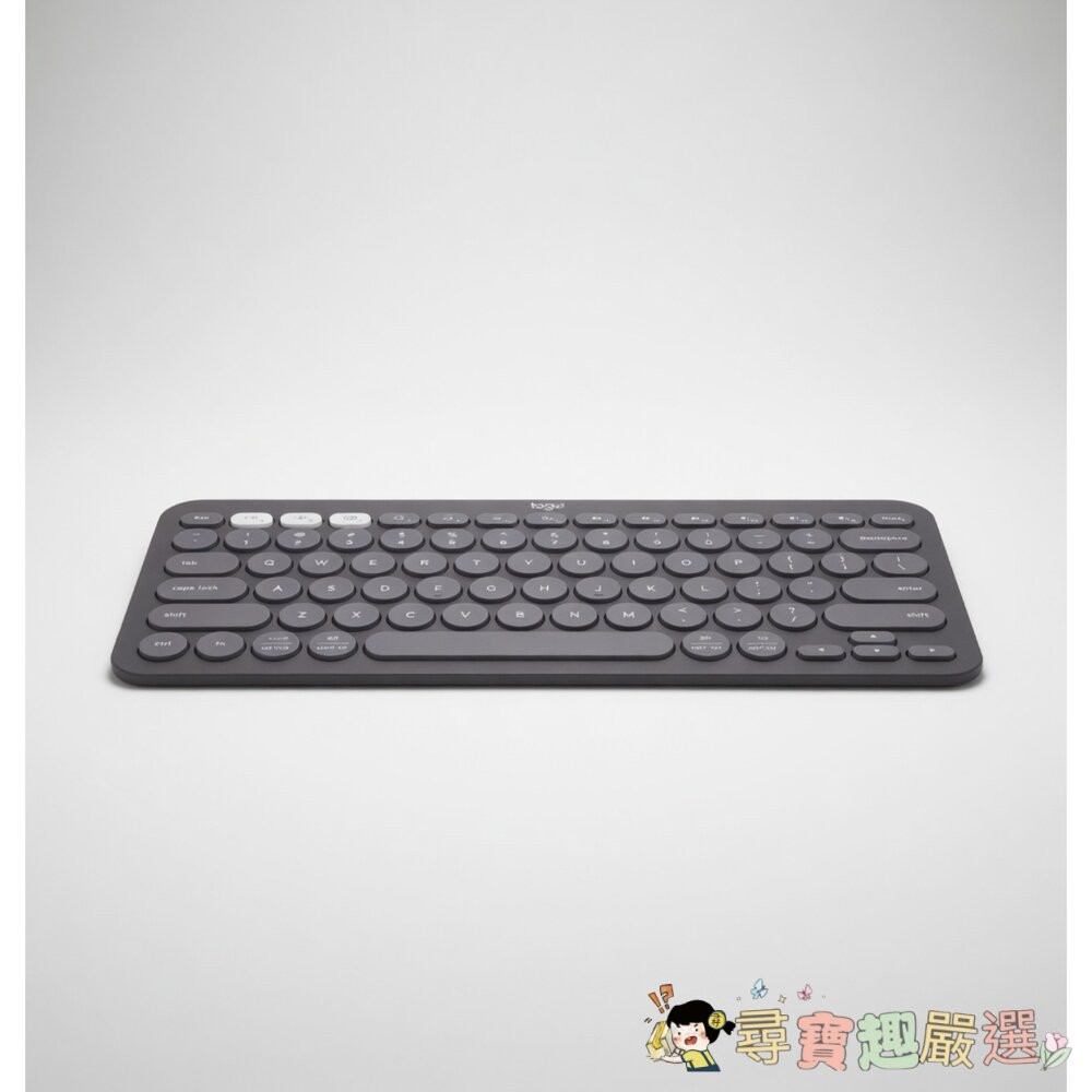Logitech羅技K380S無線藍芽鍵盤 無接收器 粉/黑/白現貨-細節圖3