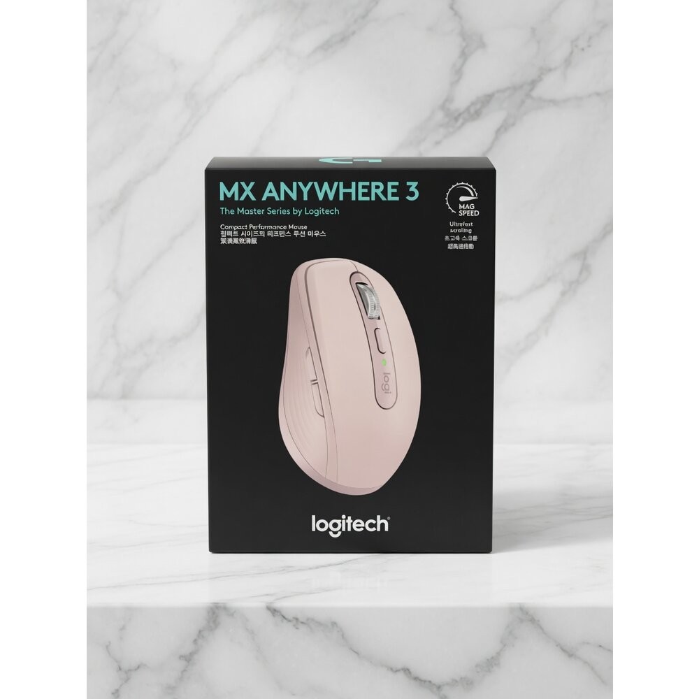 盒損 無線 藍芽 羅技 滑鼠 MX ANYWHERE 3S (黑)/MX ANYWHERE 3(粉) / MX ANYW-規格圖7