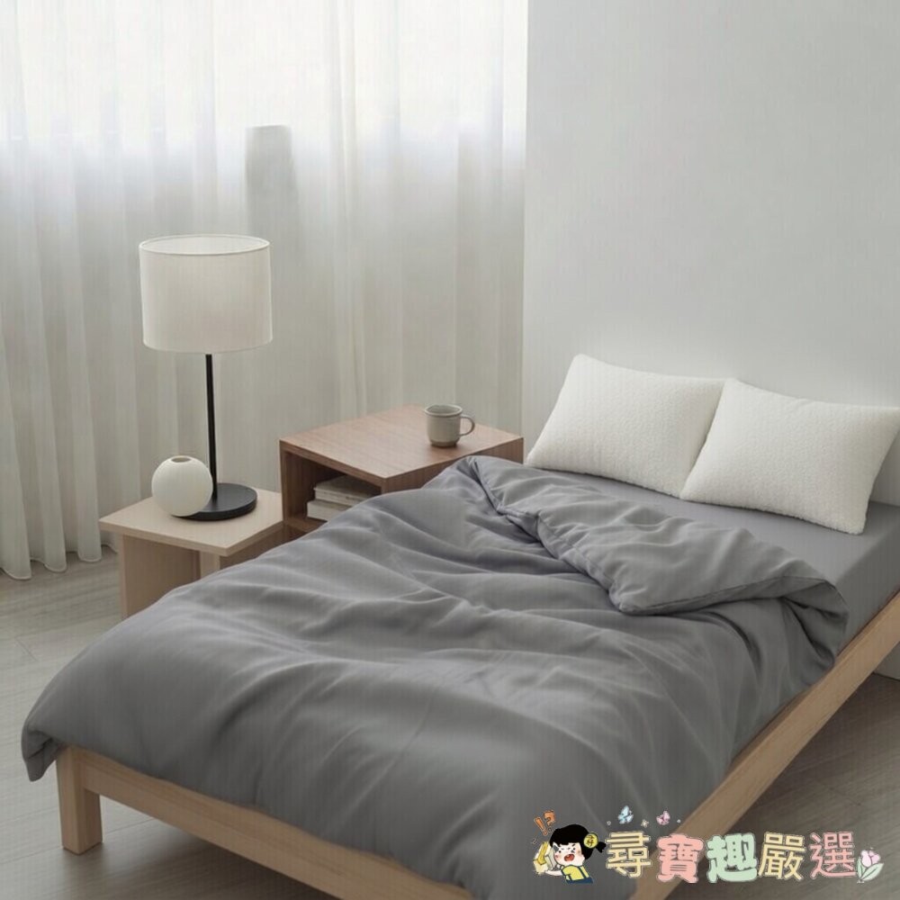 *尋寶趣嚴選*寢具 100%萊賽爾天絲 素面文青 床包枕套件組 單人床包+枕套/簡約花卉 特大床包枕套組 雙人床包+枕套-細節圖2