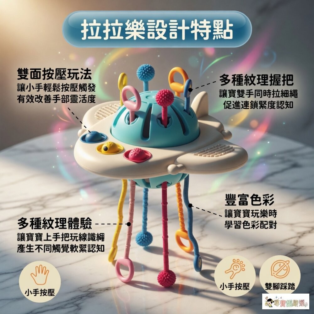 現貨 [盒損] 玩具 啟蒙玩具 嬰幼兒 OhBabyLaugh 拉拉樂, 0歲以上 大黑架-2現貨-細節圖3