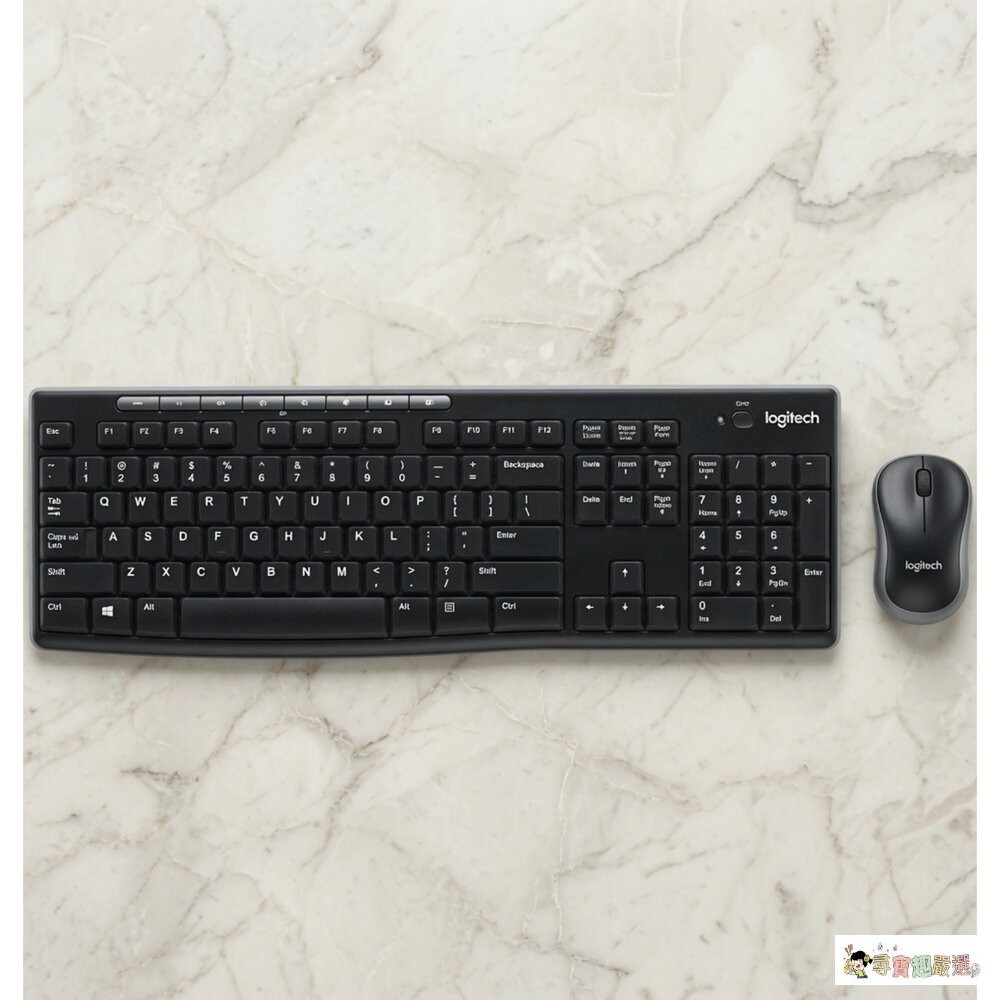 現貨 盒損 展示機 Logitech 羅技MK270R無線 鍵盤滑鼠組 5-7現貨-細節圖2
