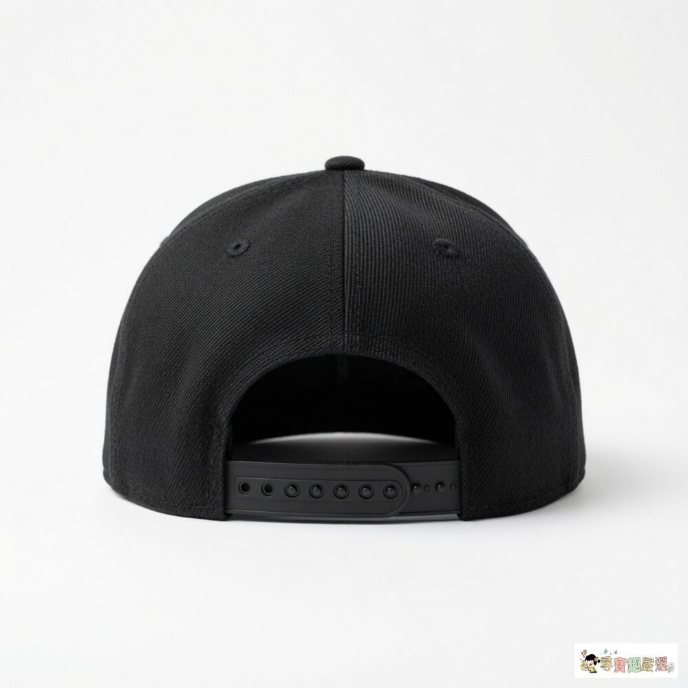 【潮流服飾】yacchae ossan 趣味刺繡街頭棒球帽 潮流平沿板帽 SNAPBACK (黑色)現貨-細節圖2