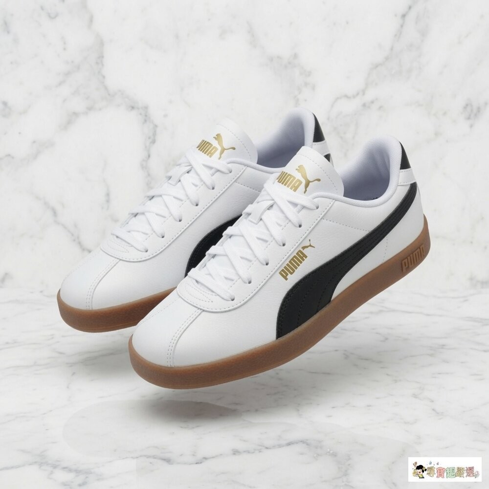 現貨 PUMA Club II SL 運動休閒鞋 39744506, 24.5cm, 白色 12-2現貨-細節圖2