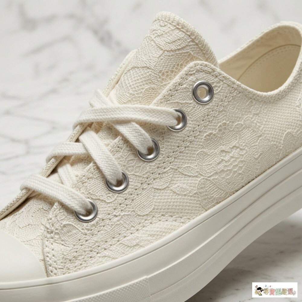 現貨  CONVERSE 匡威 25cm CHUCK 70 OX 女款 休閒鞋 A13666C 085  12-2現貨-細節圖3