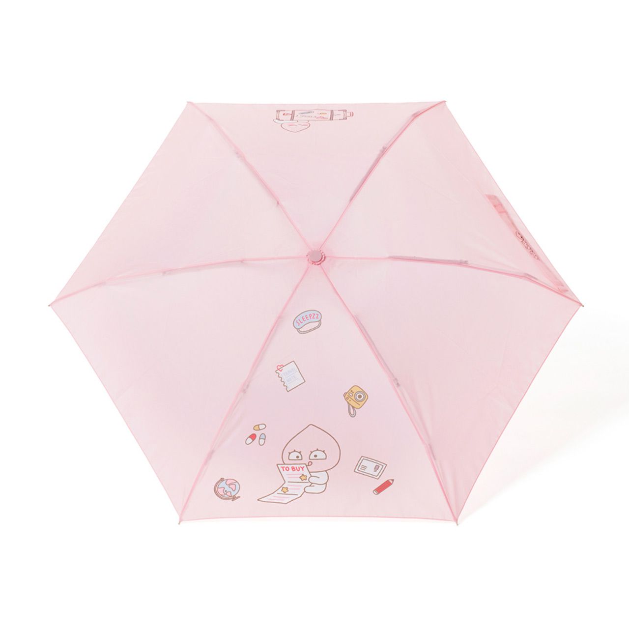 [KAKAO FRIENDS] 桃子 雨傘 折疊傘 雨衣 韓國 韓國代購 屁桃 絕版 限量 偷偷摸摸🐢