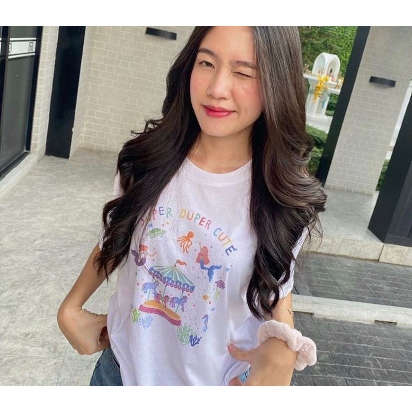 [OLDYEAHTU] 服飾 短袖 泰國品牌 女生上衣 泰國代購 衣服 泰國 偷偷摸摸 🐢-細節圖2