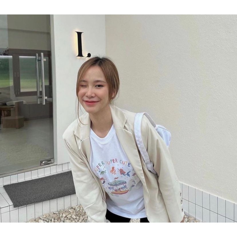 [OLDYEAHTU] 服飾 短袖 泰國品牌 女生上衣 泰國代購 衣服 泰國 偷偷摸摸 🐢-細節圖3