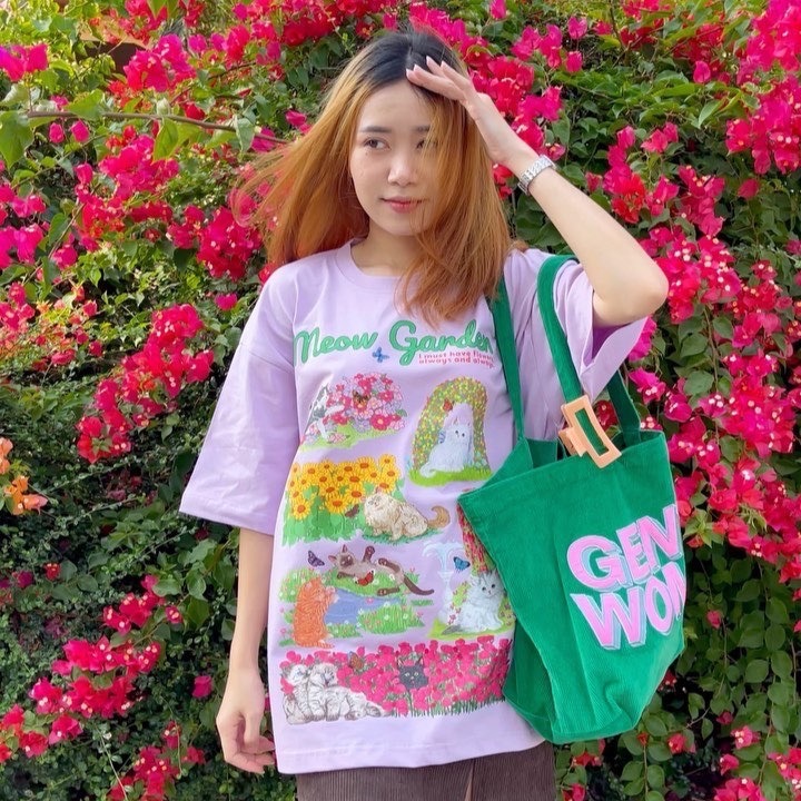 [LOCKERDUMP] 服飾 短袖 泰國品牌 女生上衣 泰國代購 衣服 泰國 偷偷摸摸 🐢-細節圖2