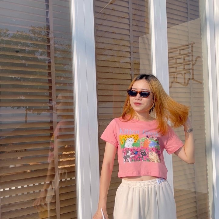 [LOCKERDUMP] 服飾 短袖 泰國品牌 女生上衣 泰國代購 衣服 泰國 偷偷摸摸 🐢-細節圖4