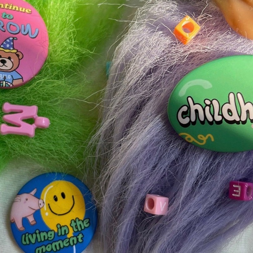 [DAUGHTERSTUFFS] 胸章 胸針 別針 裝飾 小物 小包包 文創 泰國 泰國代購 偷偷摸摸🐢-細節圖8