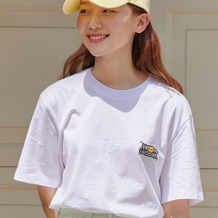 [ANDZ] JOGUMAN 恐龍 衣服 情侶衣 李敏鎬 聯名 韓國文創 女生上衣 短袖 T恤 韓國 偷偷摸摸🐢-細節圖4