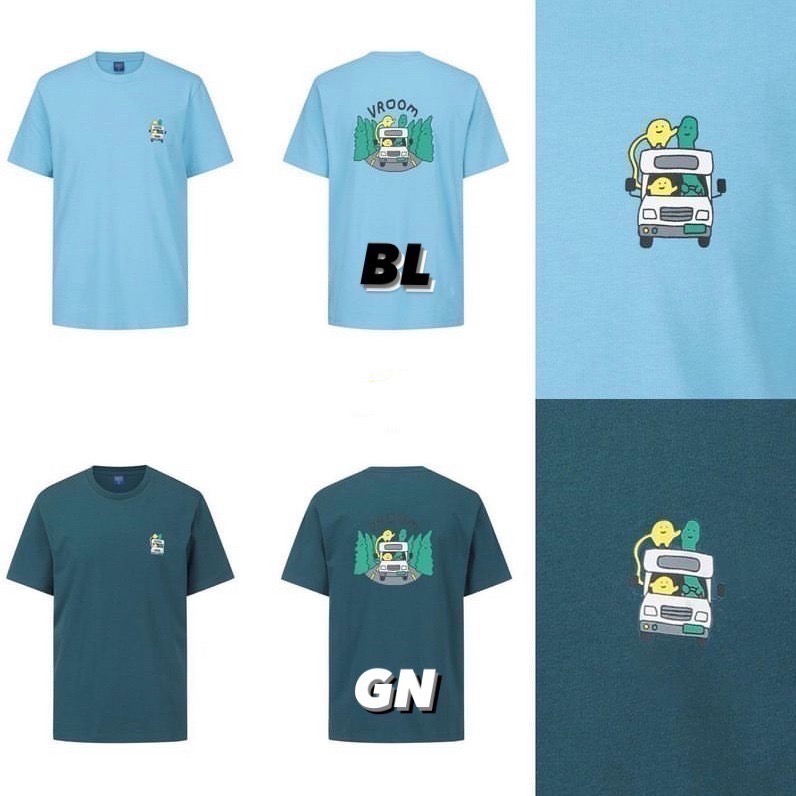 [ANDZ] JOGUMAN 恐龍 衣服 情侶衣 李敏鎬 聯名 韓國文創 女生上衣 短袖 T恤 韓國 偷偷摸摸🐢-細節圖11