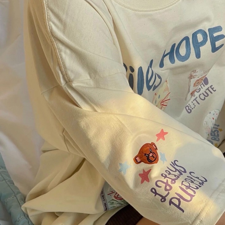 [LOCKERDUMP] 服飾 短袖 兔子 Ditto 泰國品牌 女生上衣 泰國代購 衣服 泰國 偷偷摸摸 🐢-細節圖3