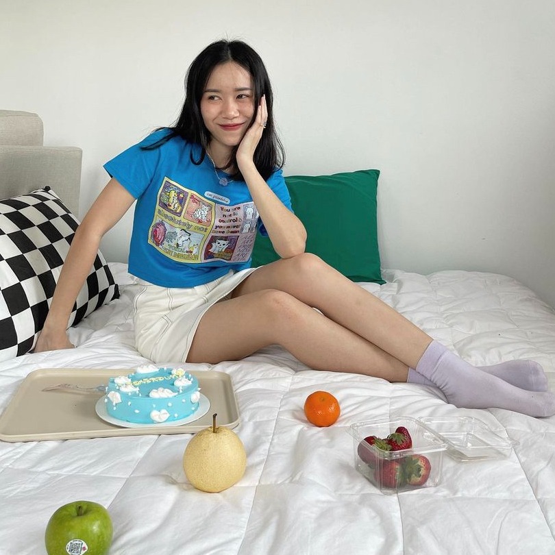 [LOCKERDUMP] 服飾 貓咪 貓 T恤 短袖 泰國品牌 女生上衣 泰國代購 衣服 泰國 偷偷摸摸 🐢-細節圖6