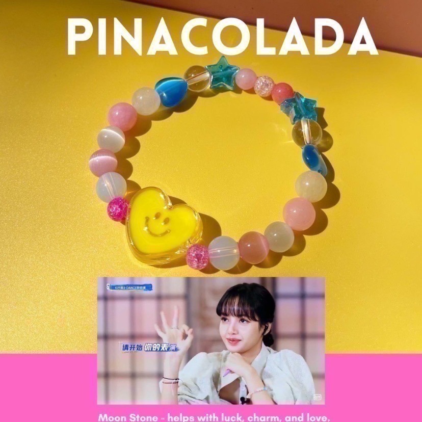 [LETGETAWAY] 泰國手鍊 LISA 同款 手鍊 幸運石 占卜 好運 桃花 泰國代購 偷偷摸摸🐢-細節圖2
