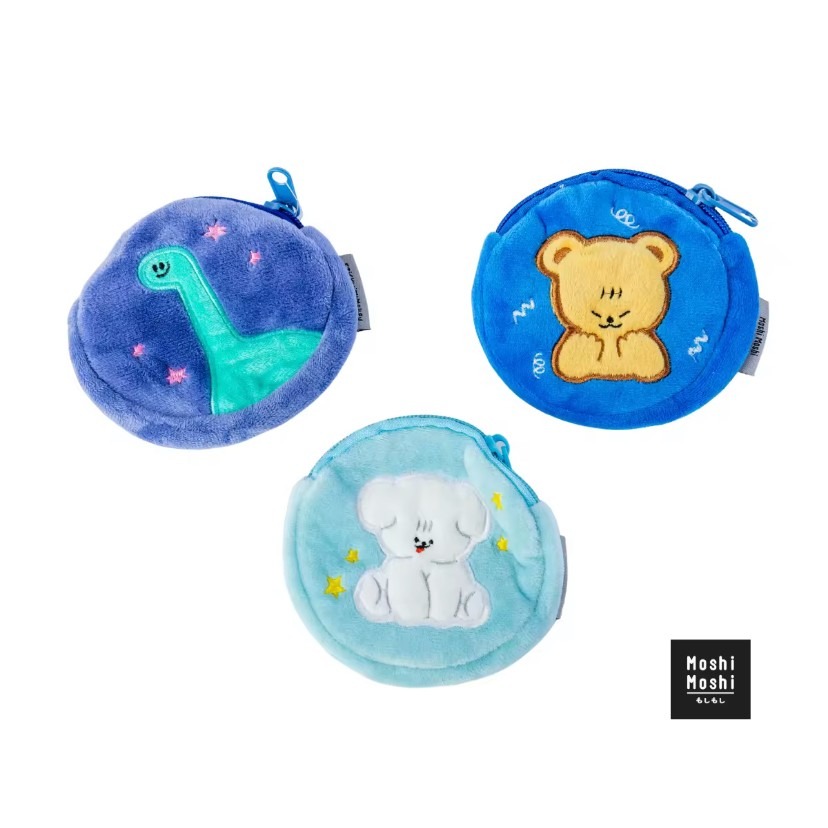 [MOSHI MOSHI] 文創 泰國大創 無印良品 零錢包 小皮包 聯名 恐龍 鑰匙圈 泰國代購 泰國 偷偷摸摸🐢-細節圖2