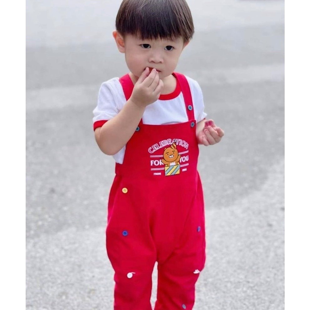 [KAKAO FRIENDS] 童裝 童衣 小孩 衣服 萊恩 泰國 聯名款 泰國代購 mikamii 偷偷摸摸🐢-細節圖6