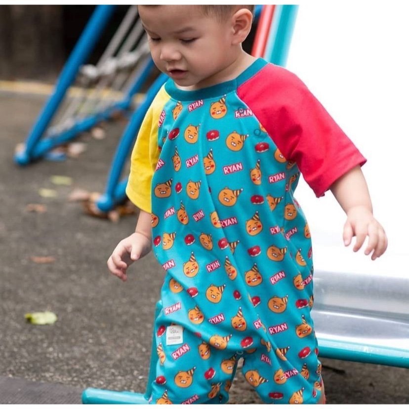 [KAKAO FRIENDS] 童裝 童衣 小孩 衣服 萊恩 泰國 聯名款 泰國代購 mikamii 偷偷摸摸🐢-細節圖2