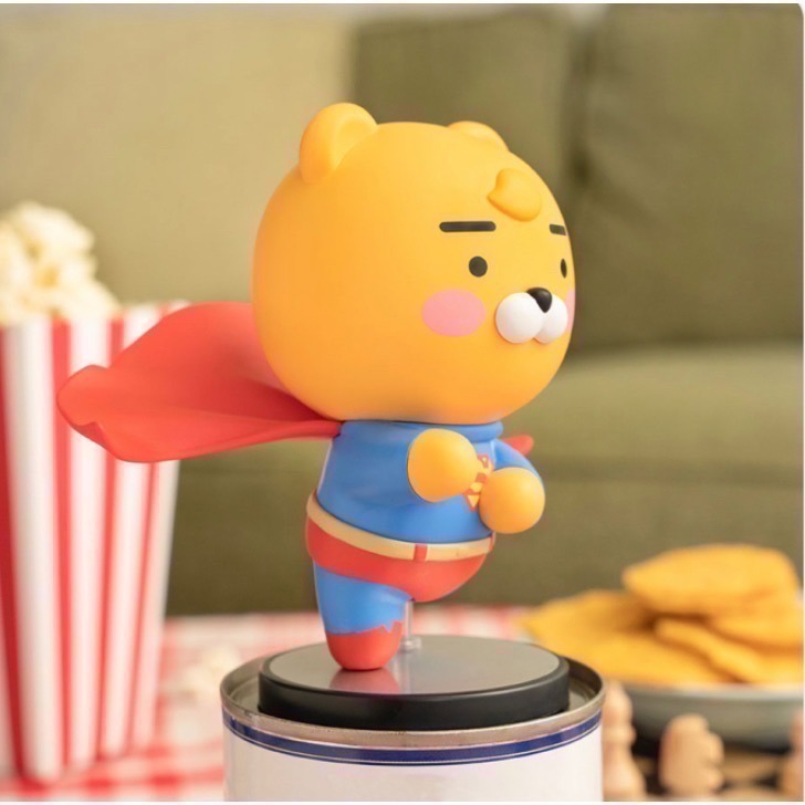 [KAKAO FRIENDS] DC DC聯名 萊恩 春植 蝙蝠俠 韓國代購 韓國 超人 超人萊恩 偷偷摸摸🐢-細節圖4